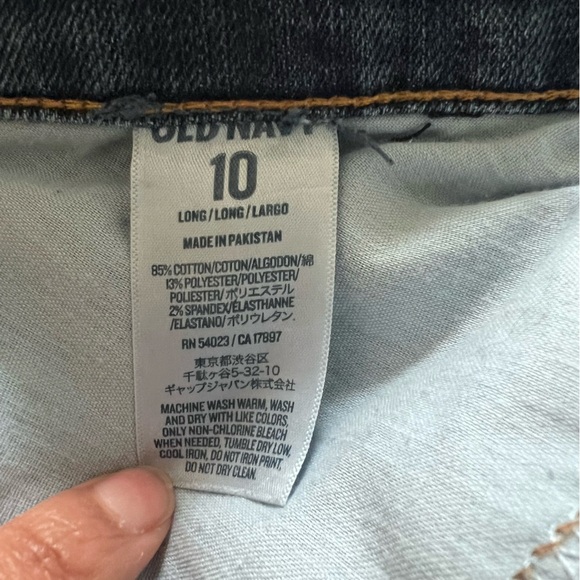Old Navy ‘The Flirt' Boot-Cut Jeans 'Acadia' Wash |Size 10 Long| - Picture 6 of 6
